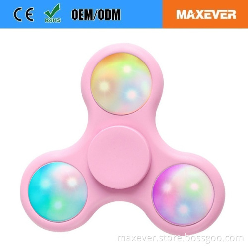 Customized LOGO Fidget Toys Hand LED Spinner with High Quality Bearing